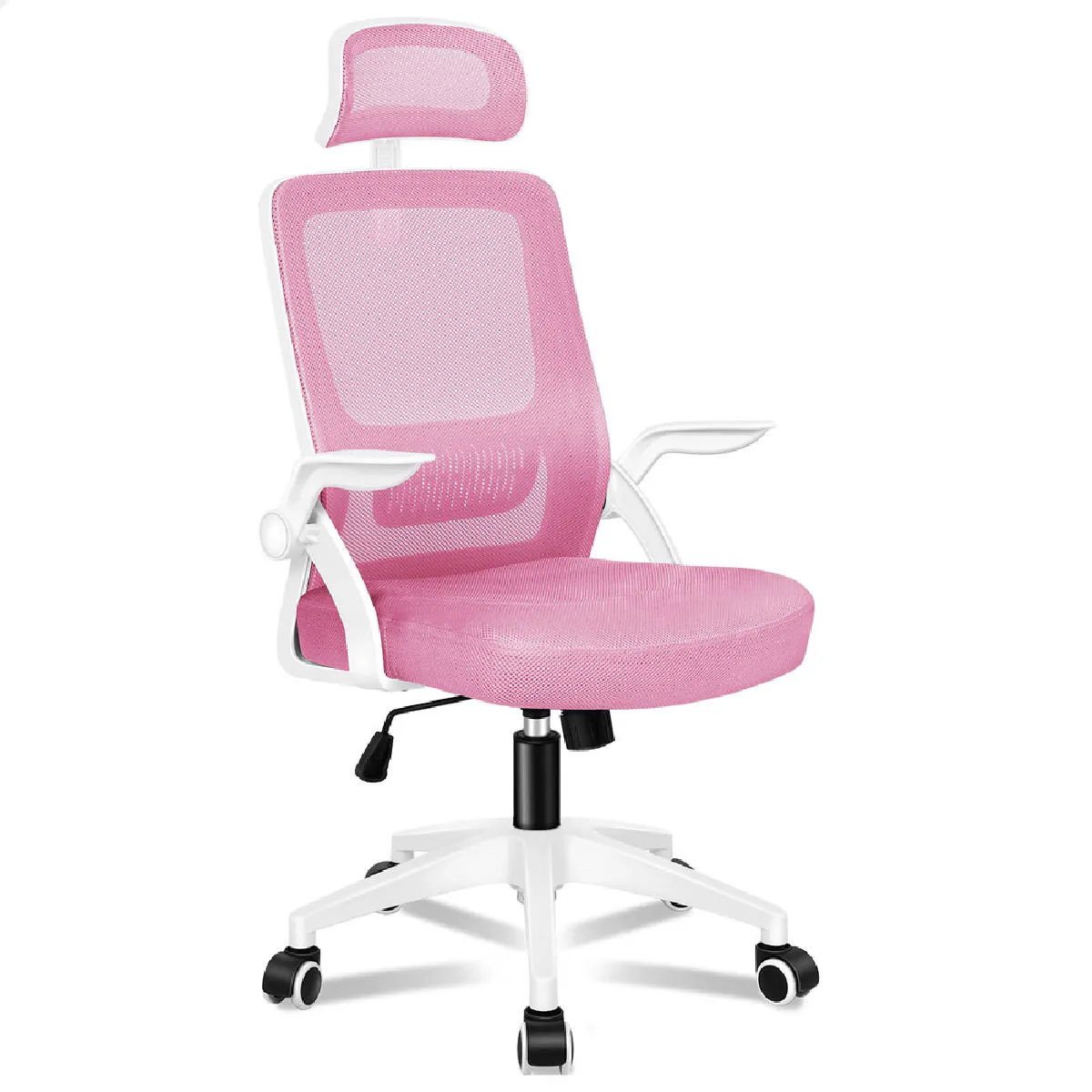 ALFORDSON Chaise de Bureau - Rose