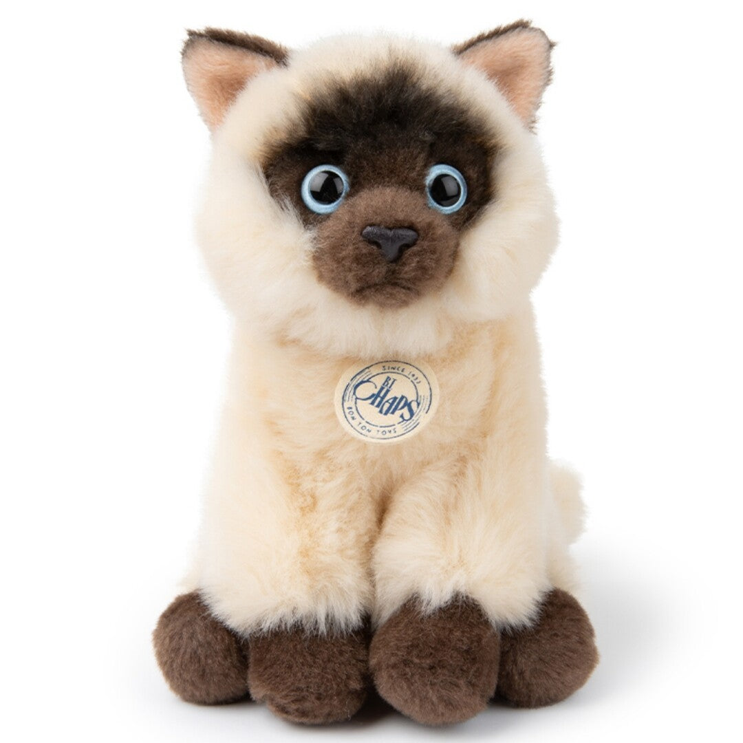 B.t. chaps knuffelpoes eddie the siamese - 17 cm