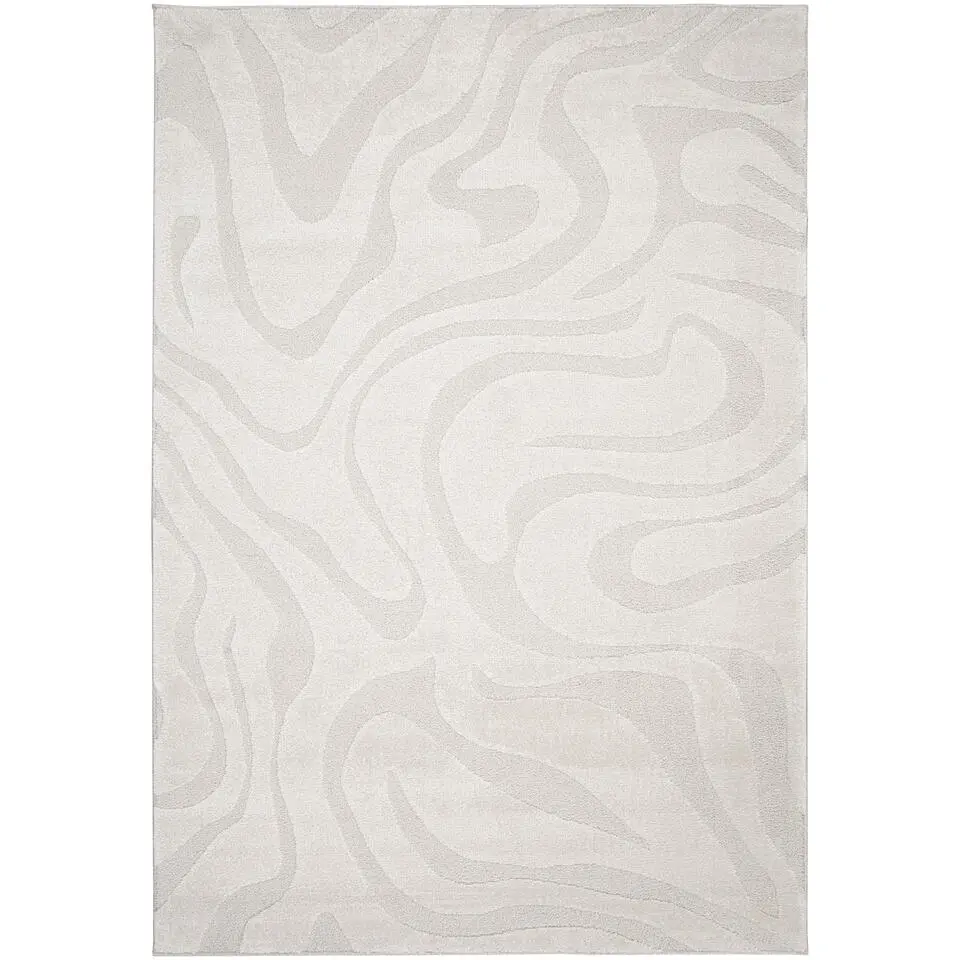 Vloerkleed Isala - crème - 160x230 cm
