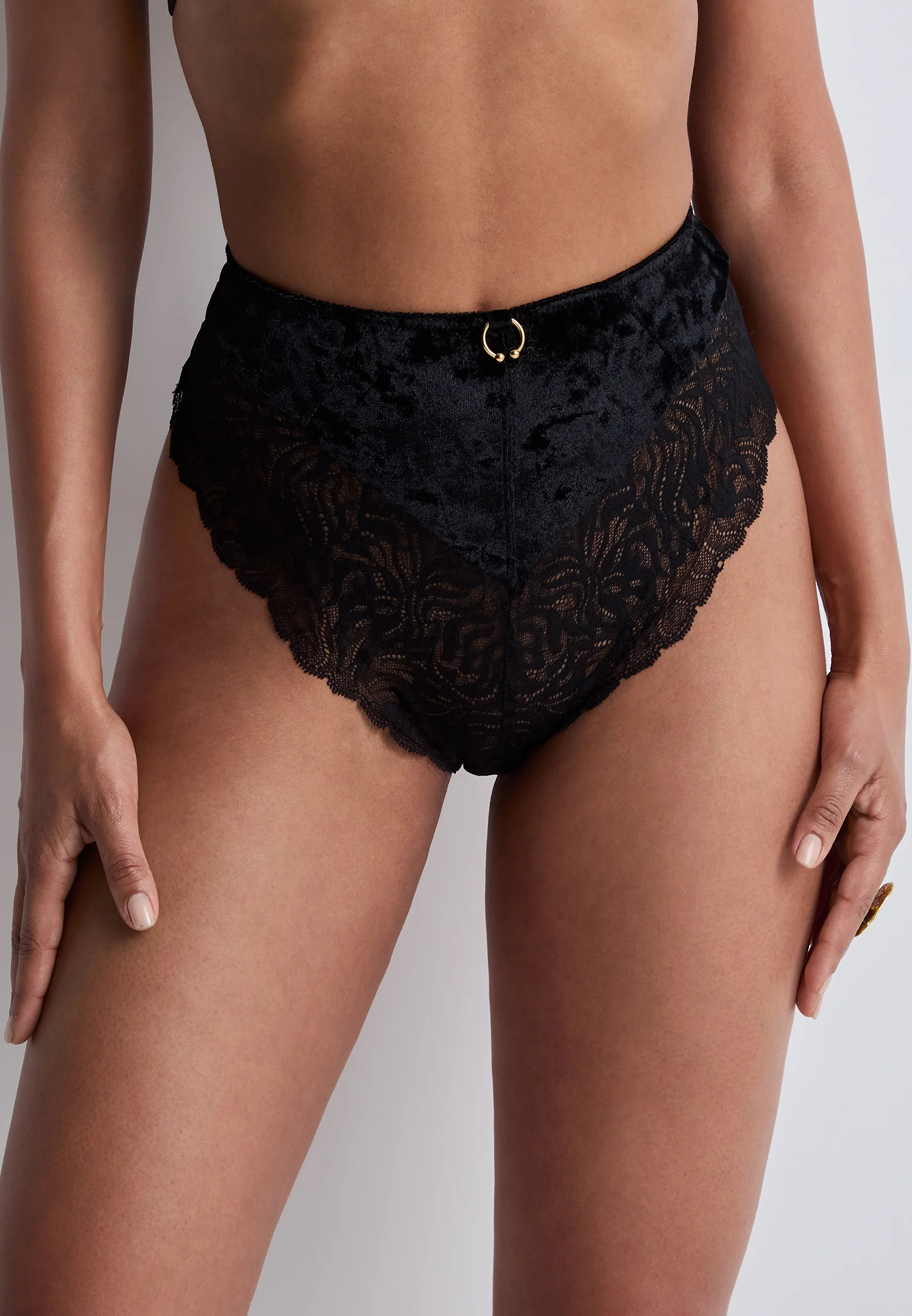 THE NIGHT BEFORE - Culotte très haute | Noir