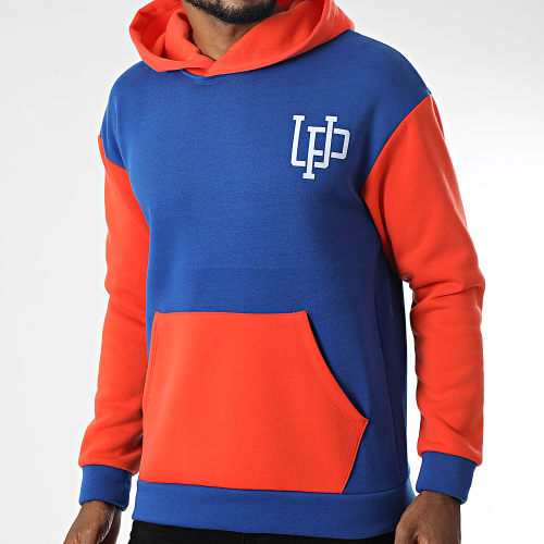 Sweat Capuche UY941 Bleu Roi Orange
