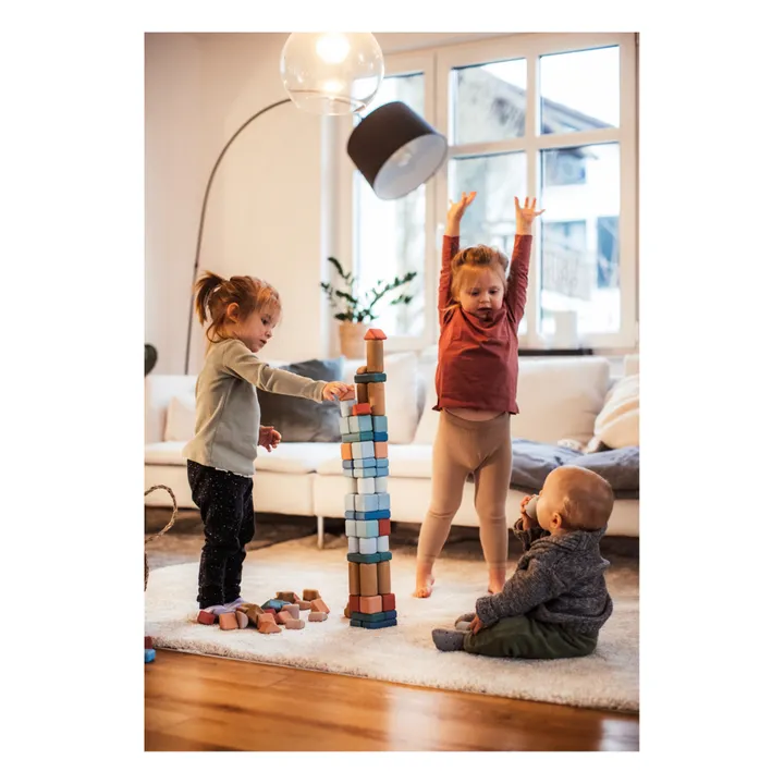 Korko Jeu de construction en liège - Set de 40