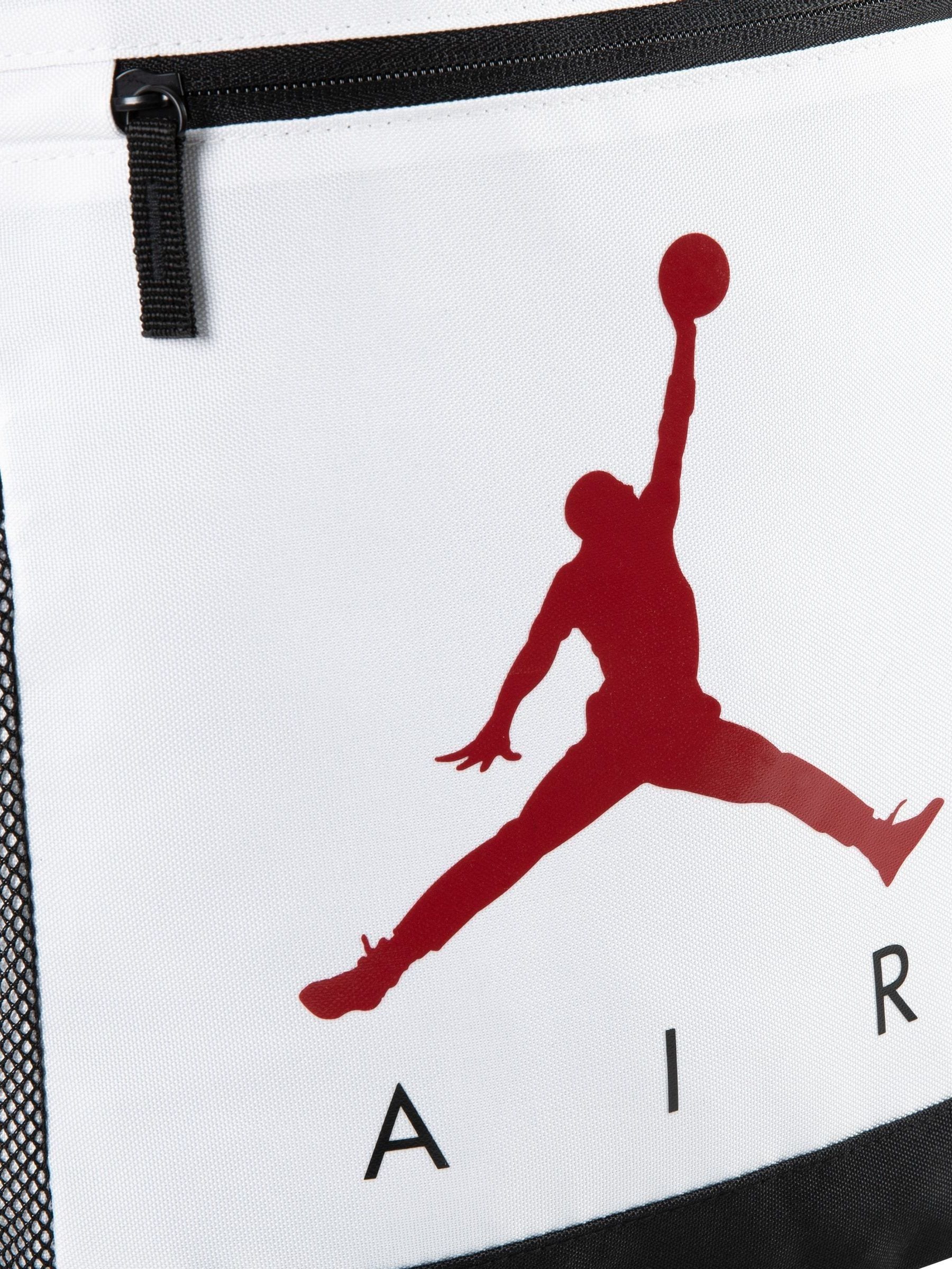 Wit - Jordan Jan Air School Backpack
