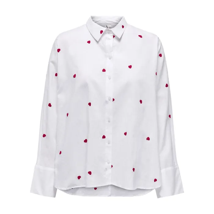 Only New Lina Grace LS Emb Blouse Dames