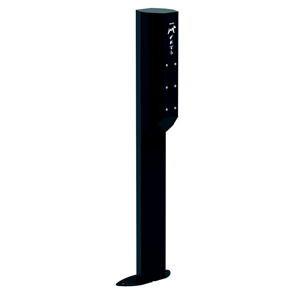 Distributeur /pied 200 sacs arkea canin sans serrure - anthra mat 7016