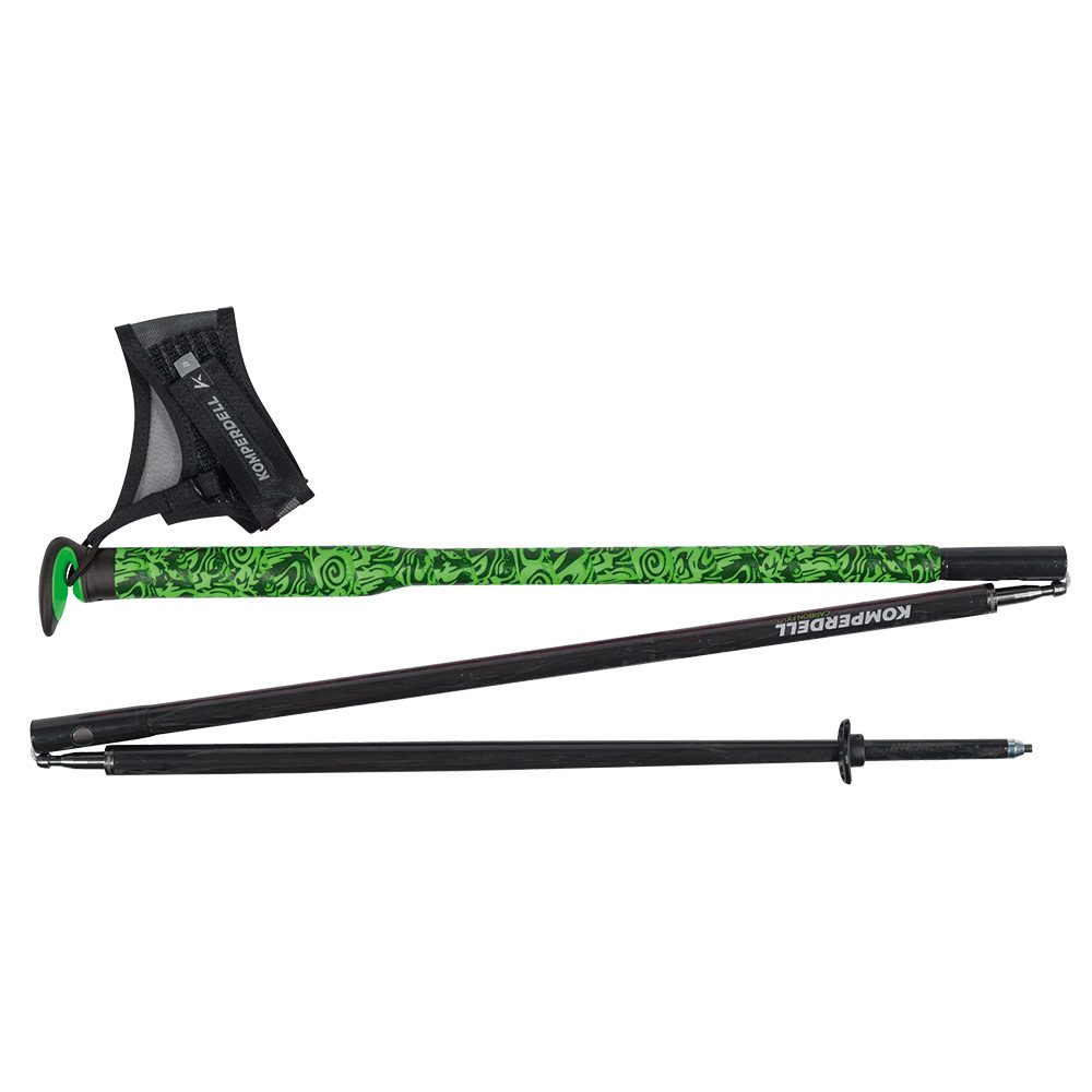 Komperdell FXP Carbon Ultra Trailrunningstöcke schwarz