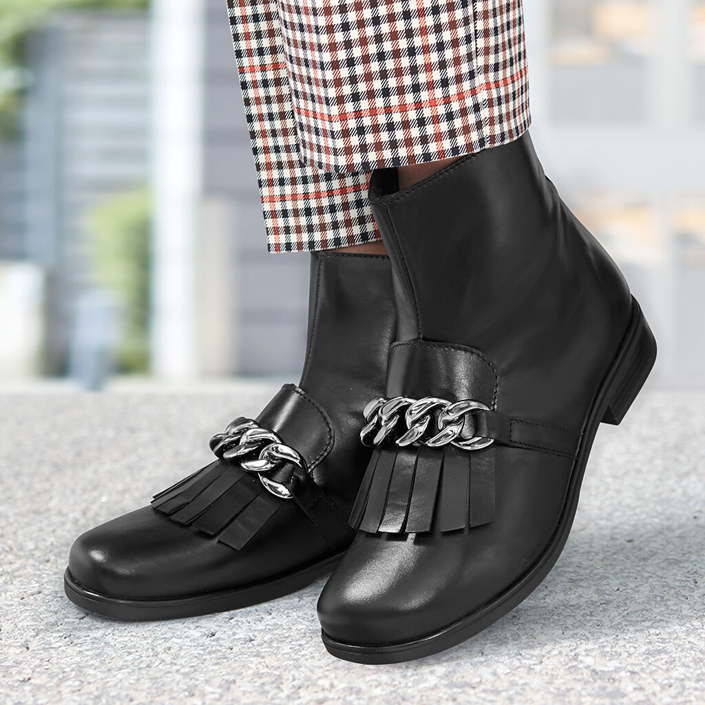 DAMEN - Stiefelette PADUA schwarz