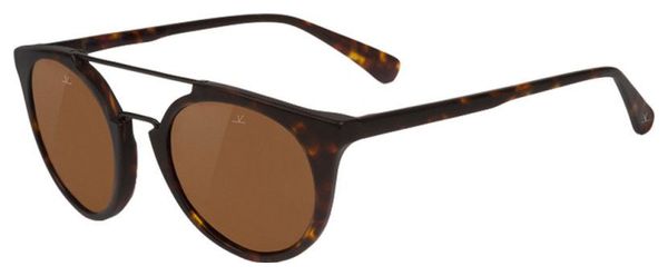 Vuarnet Cable Car 1602 Ronde Ecaille Mat/Ecaille Ruthenium Pure Brown