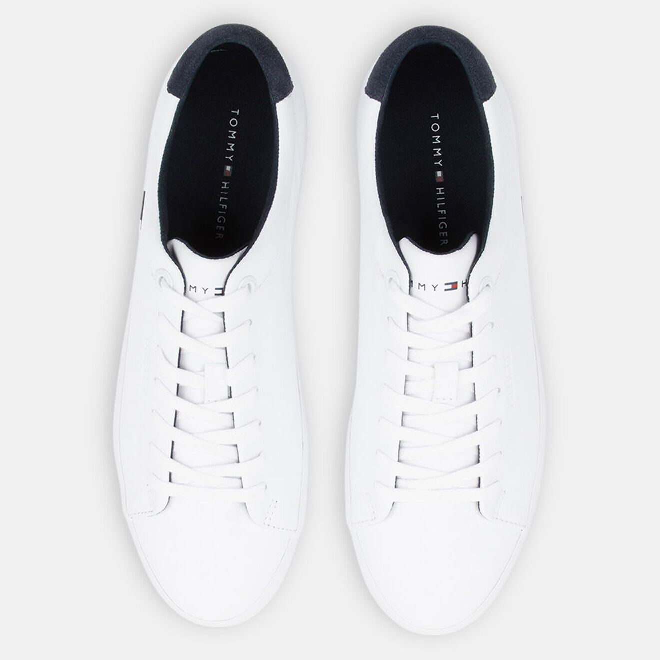 Tommy Hilfiger Baskets en Cuir Premium blanches