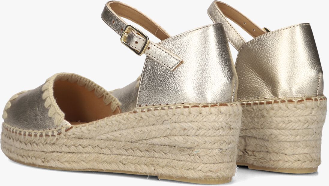 goudkleurig ayana espadrilles omo25yu816