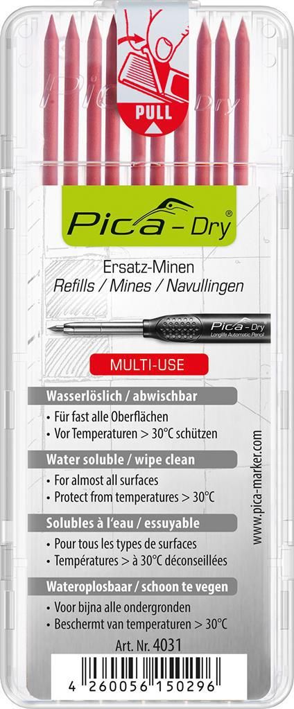 Pica 4031 Dry Navulling rood - PI4031