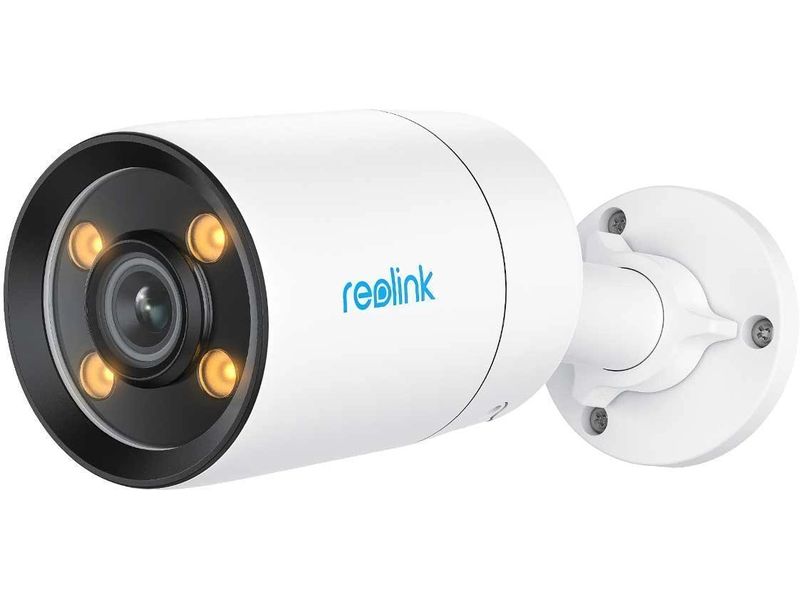 Reolink Netzwerkkamera ColorX P320X 2K ColorX smarte 2K 4MP PoE IP Kamera mit echter Vollfarb-Nachtsicht