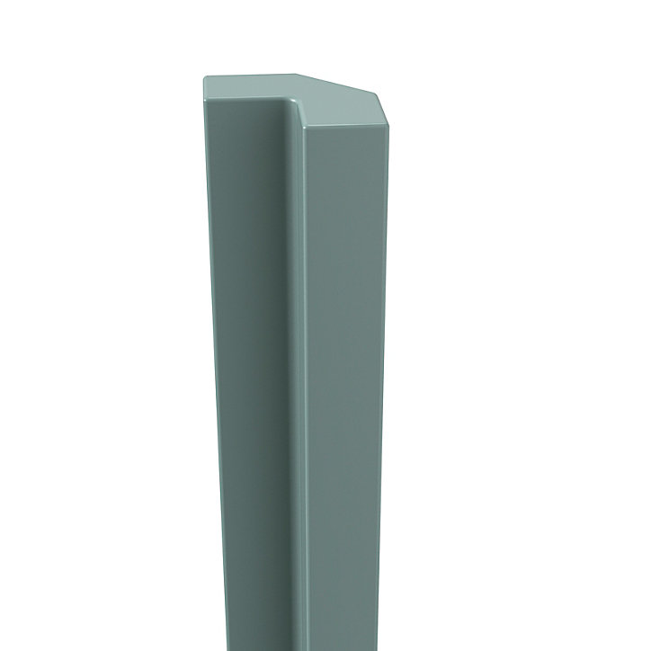 Fileur d'angle haut Stevia vert mat H. 71,5 cm Caraway Innovo GoodHome