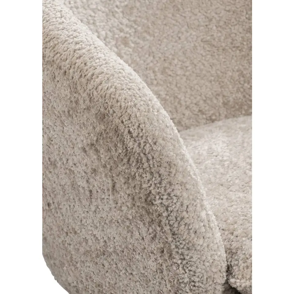 Fauteuil Cloe - stof - beige