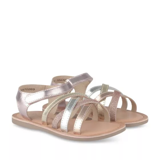 Sandales ROSE NINI & GIRLS CUIR