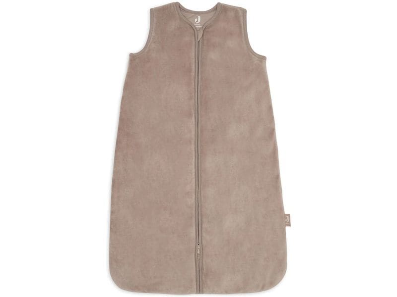 Jollein Baby-Ganzjahresschlafsack Milky Coffee 110 cm Gefütterter Schlafsack ohne Ärmel