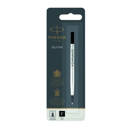 Parker Rollerballmine F, Schwarz, 1er Blister