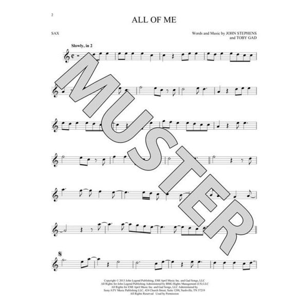 Hal Leonard 50 Songs You Should Sax.