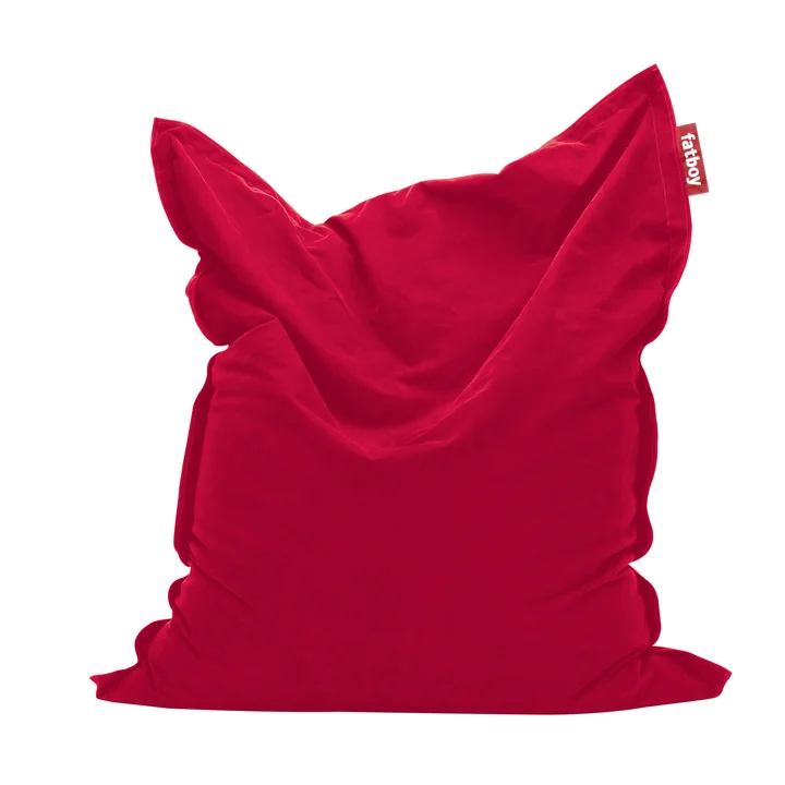 Fatboy - Original Sitzsack Stonewashed, red