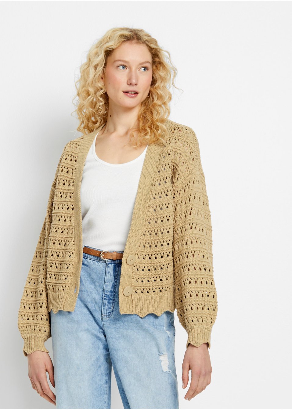 Cardigan ajouré