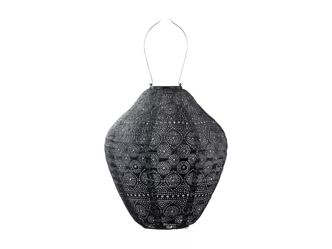 Lanterne solaire Jar 30 cm Spectare - Gris foncé