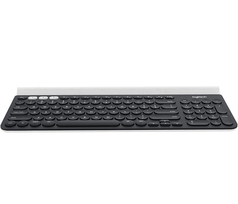 Logitech - K780 Multi-Device Wireless Keyboard, Grå/Hvid (Nordisk)