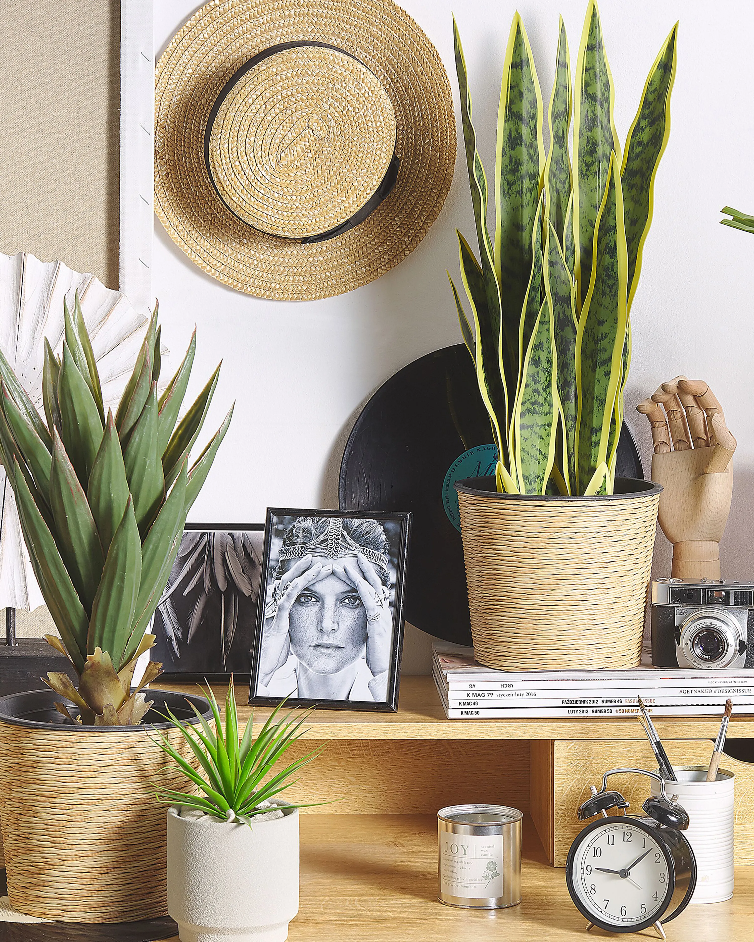 Kunstplant SNAKE PLANT 63 cm Groen