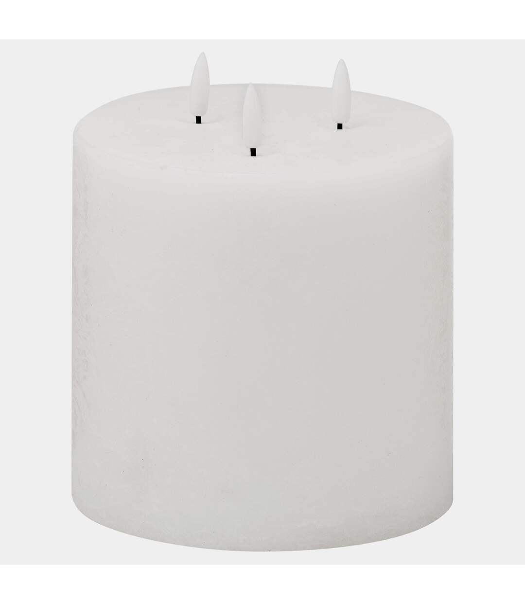 Hill Interiors - Bougie électrique LUXE COLLECTION (Blanc) (15 cm x 15 cm x 15 cm) - UTHI4050