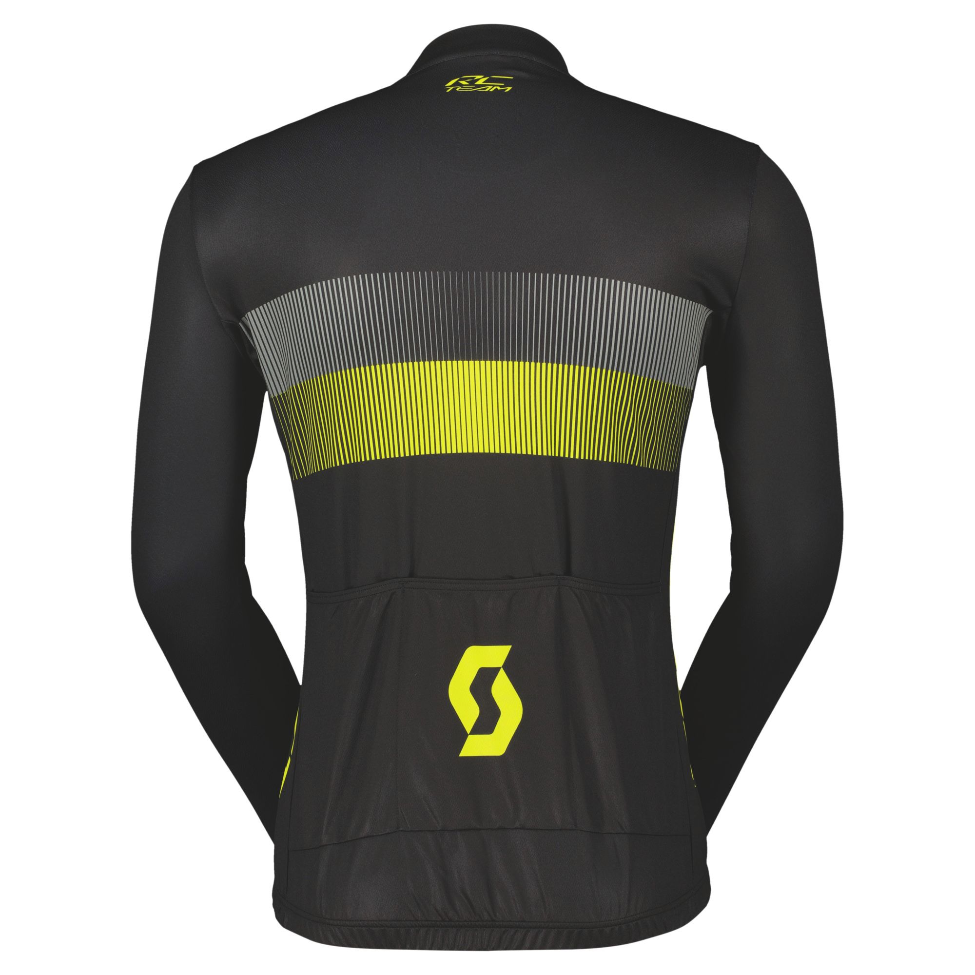 SCOTT RC Team 10 Langærmet Jersey Sort/Gul