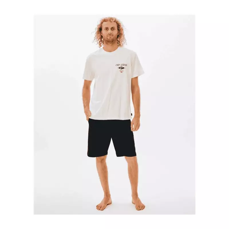 Teeshirt RIPCURL Fade Out Icon Tee Bone