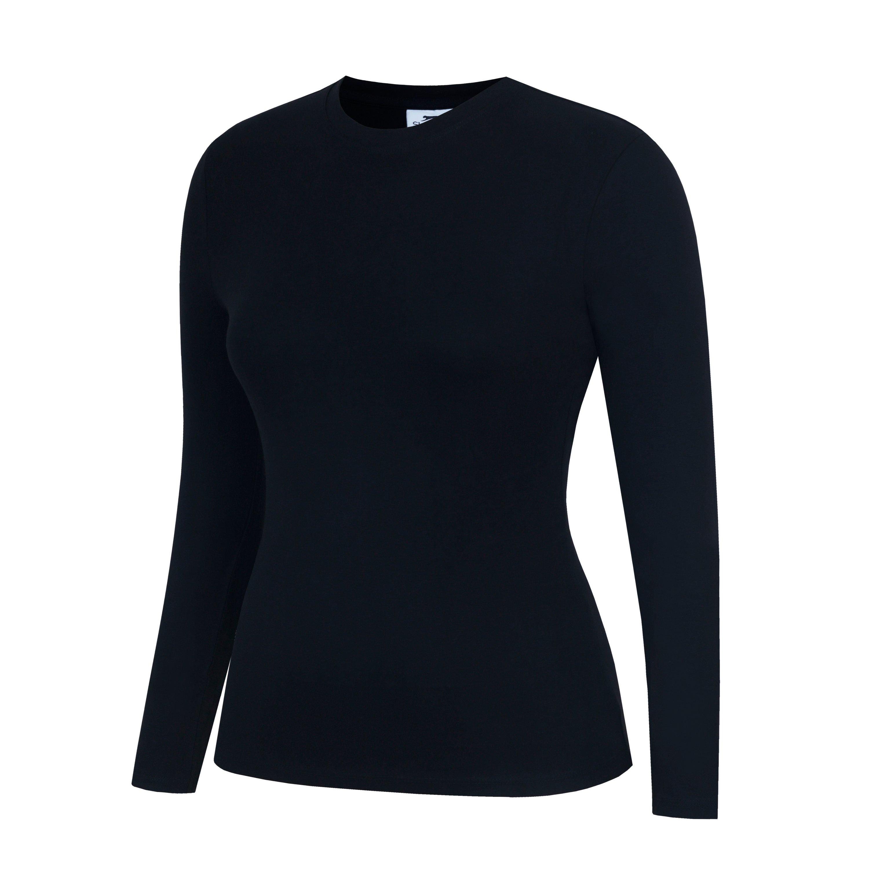 Slazenger Slaz Essentials Long Sleeve T Shirt Womens