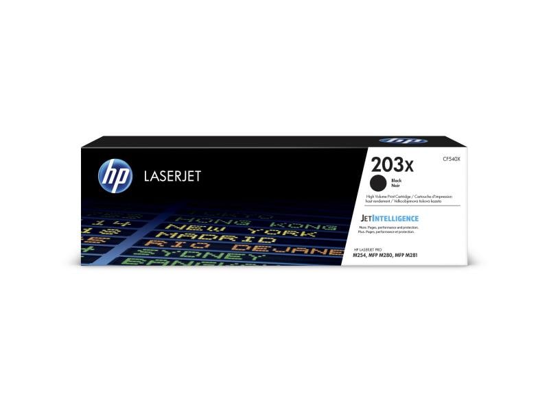 HP Toner Nr. 203X (CF540X) Black Tonerkartusche