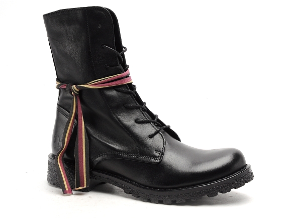 Felmini boots bottine plates femme b501 noir