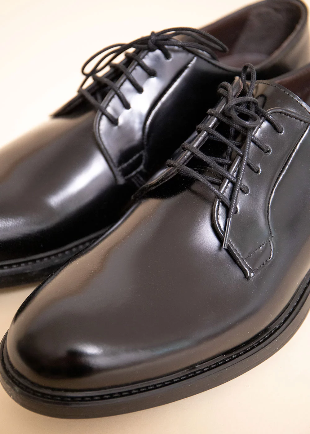 DERBY TRISTANO CUIR NOIR