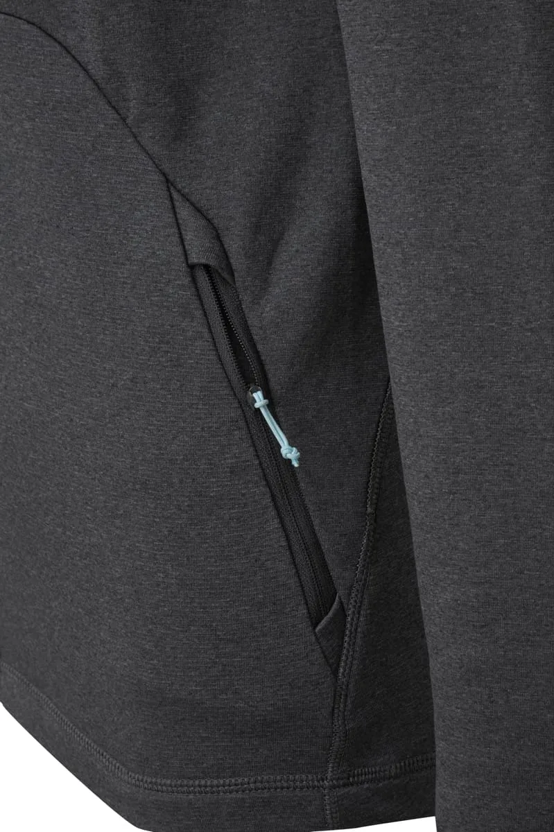 Rab Geon Hoody Wmns Black/Steel Marl