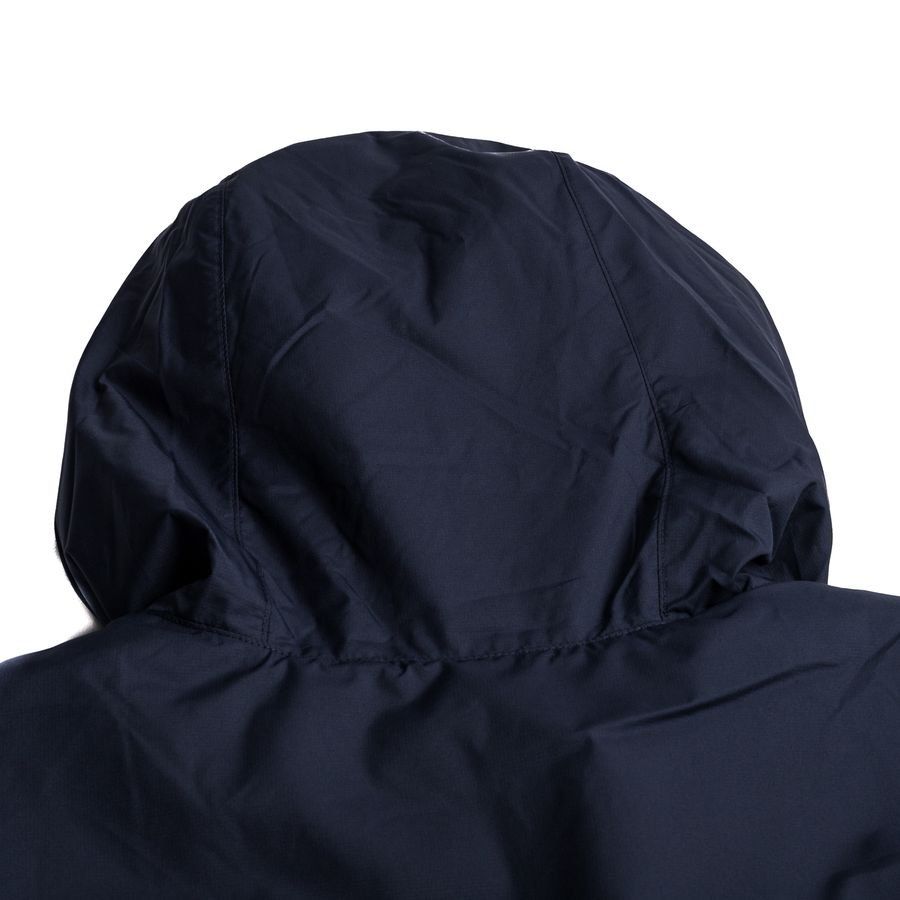 Norvège Veste Imperméable Park 20 Long - Bleu Foncé/Blanc