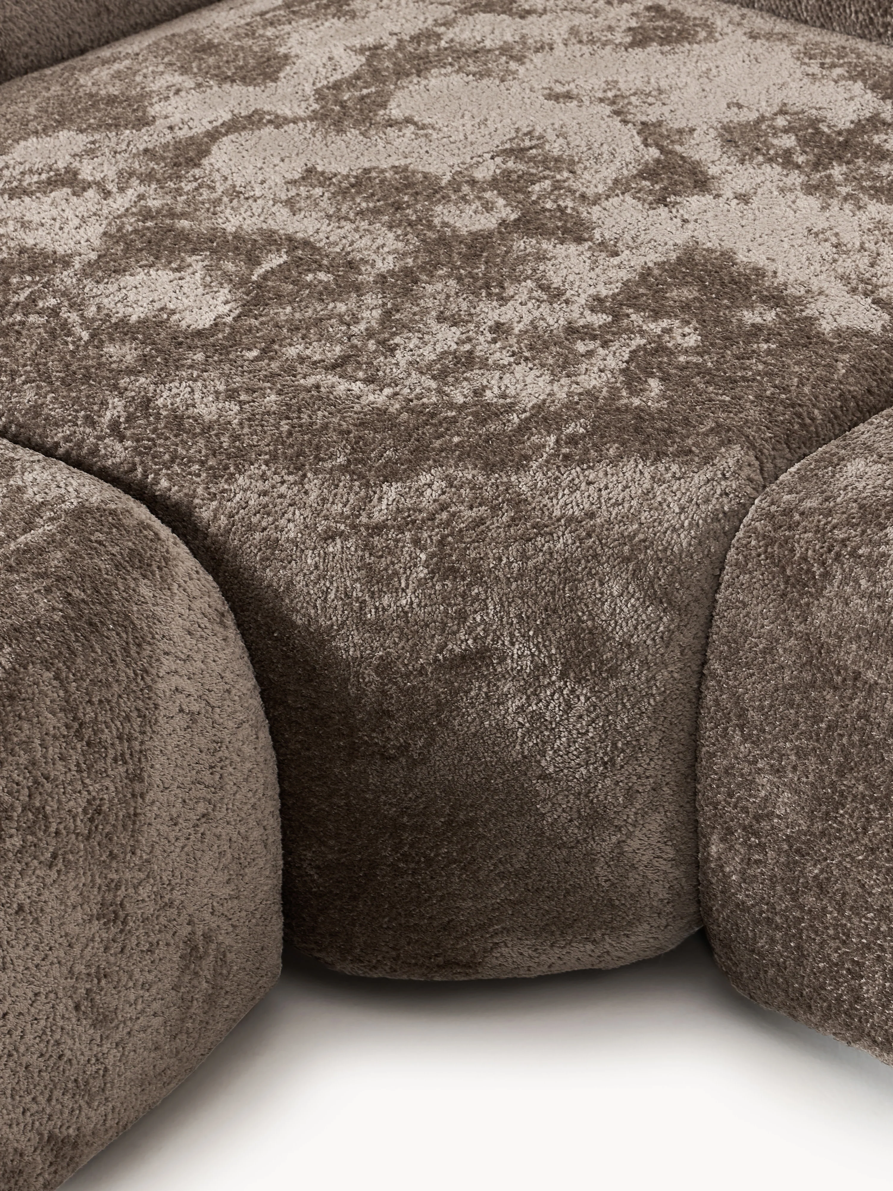 XL modulaire teddy bouclé bank Wolke
