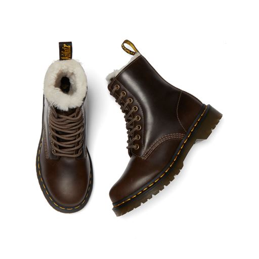 Dr. Martens 1460 Pascal Serena Støvler, Dark Khaki, 36