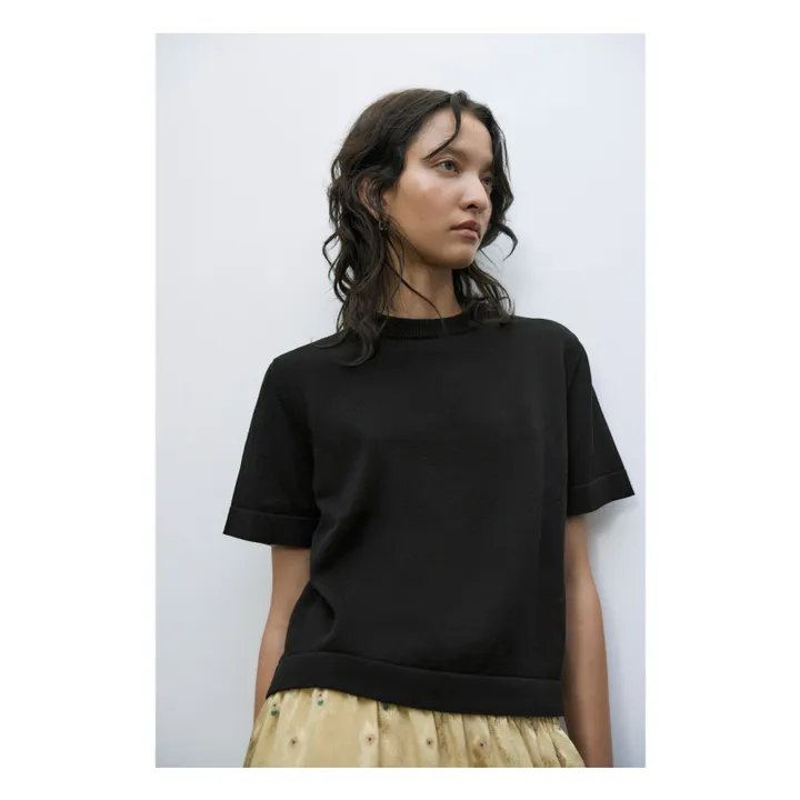 Cordera T-Shirt Coton Bio | Noir