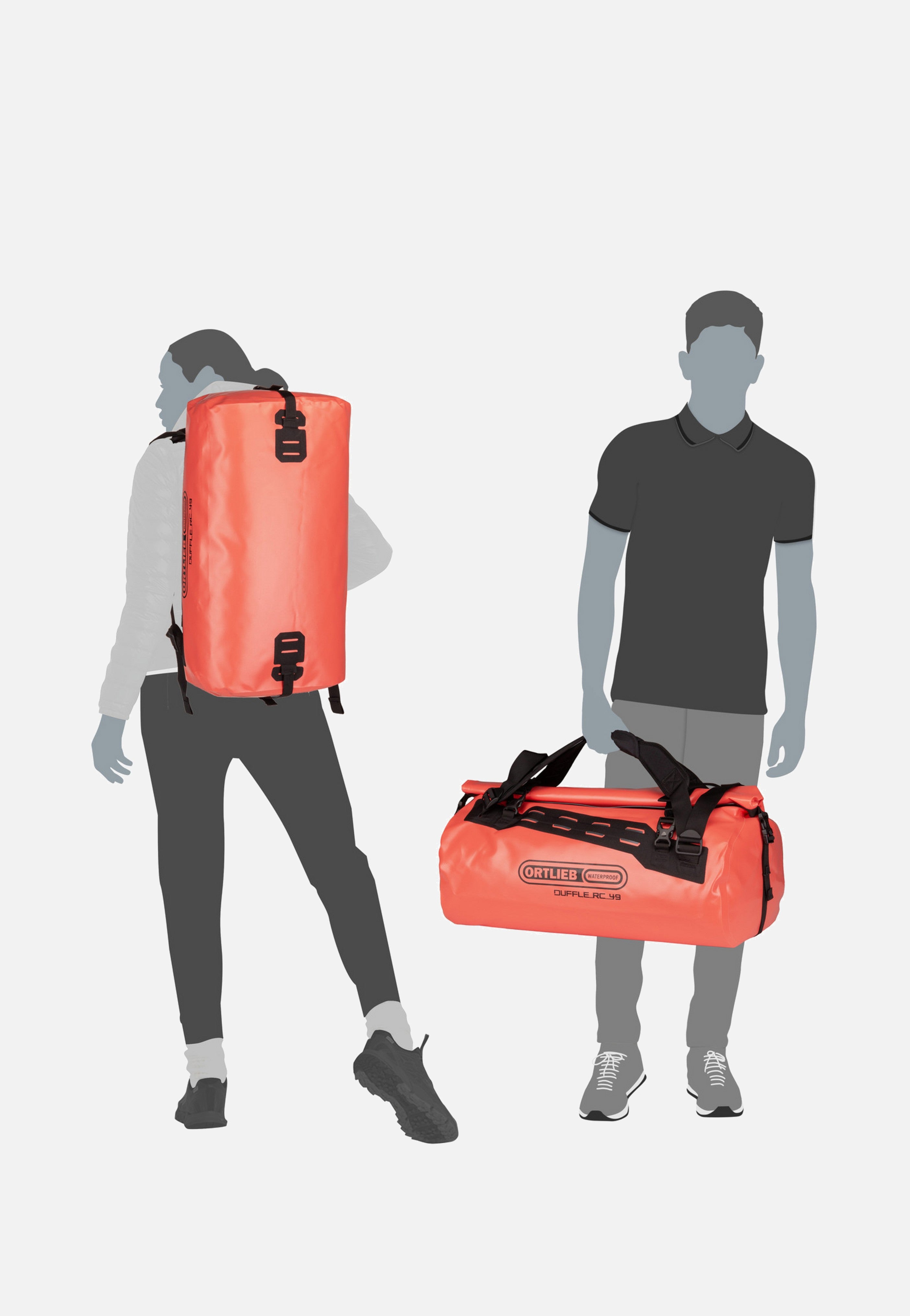 Duffle RC 49 Coral - Dufflebag