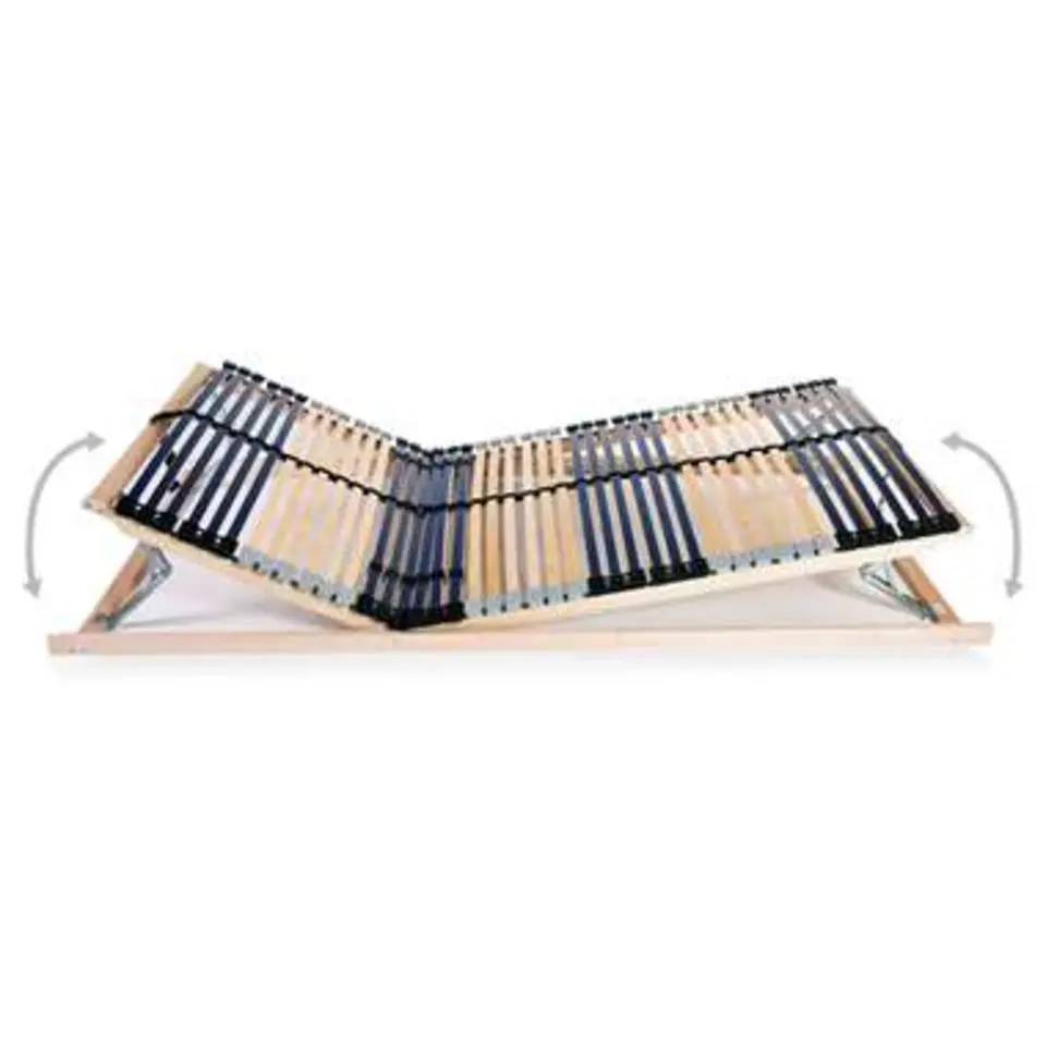 vidaXL - Bedbodem - Multikleur - Hout - 140 x 200 cm