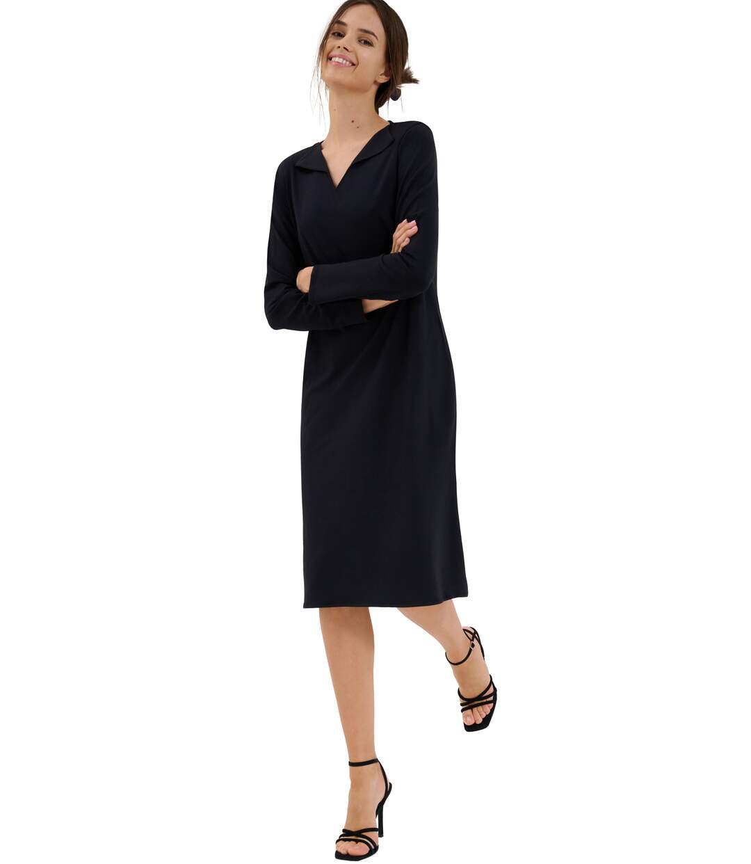 Chemise de nuit manches longues Mia Lisca