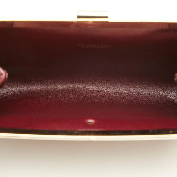 Dior Vintage Dior Clutch Red