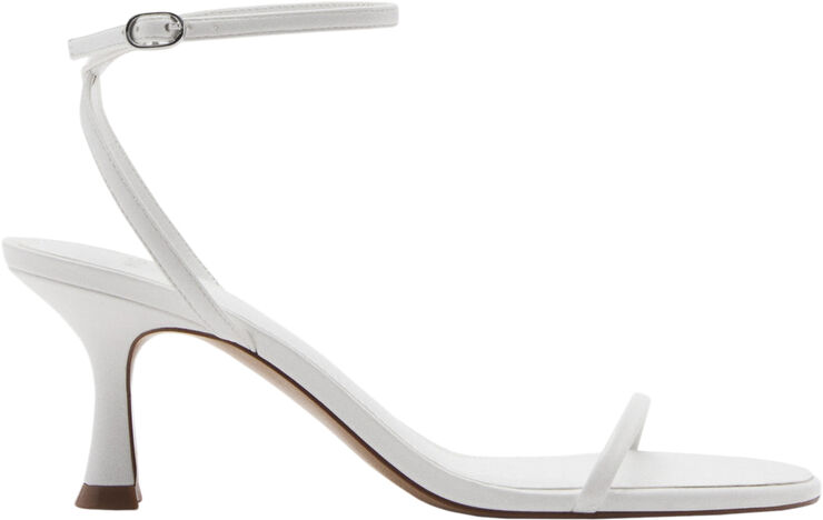 MANGO SANDALS. -- FLO White