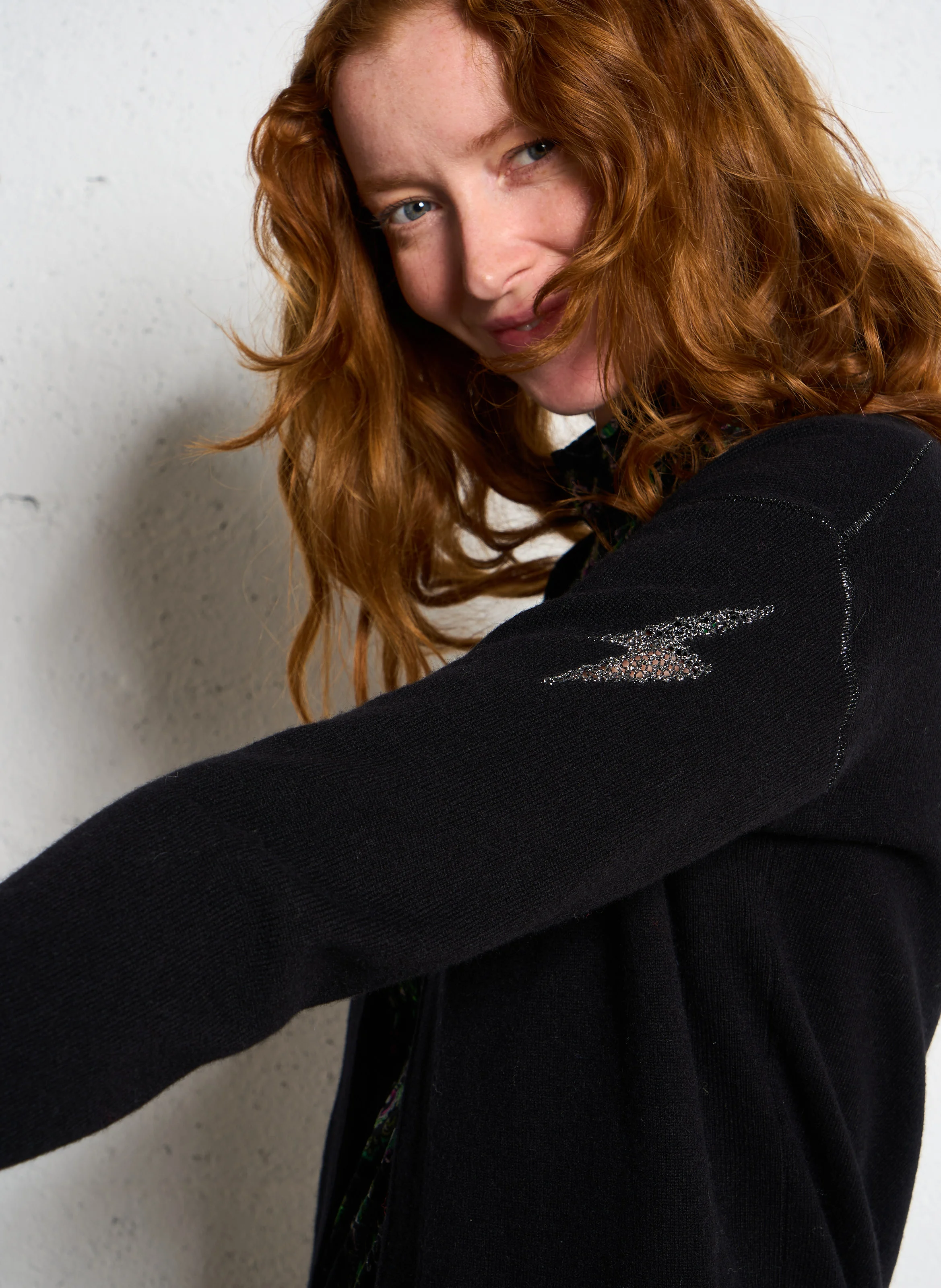 Gilet manches longues| Noir