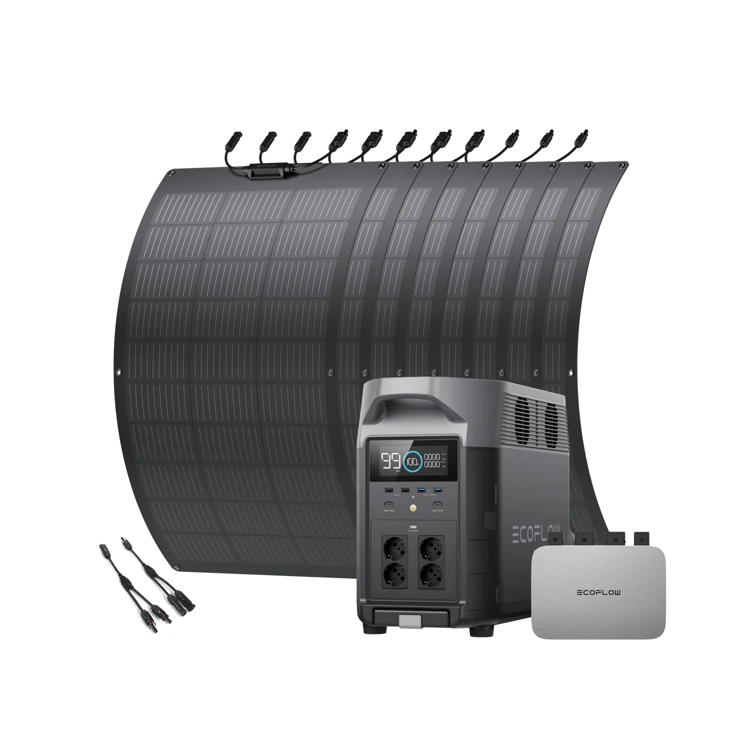 EcoFlow PowerStream Balkonkraftwerk 800 W für Balkon