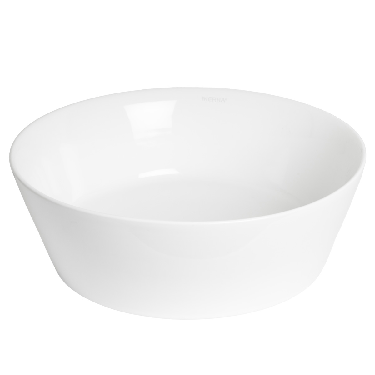 Kerra KR79 waskom rond glans wit 36x36x12cm