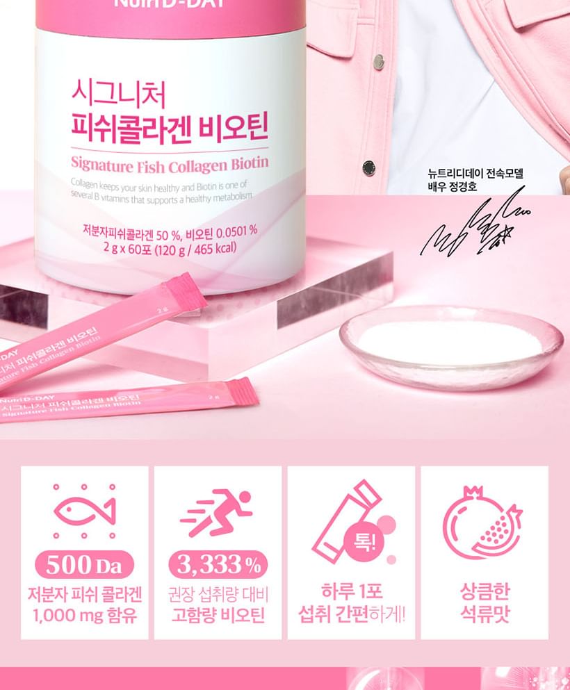Nutri D-DAY - Signature Fish Collagen Biotin