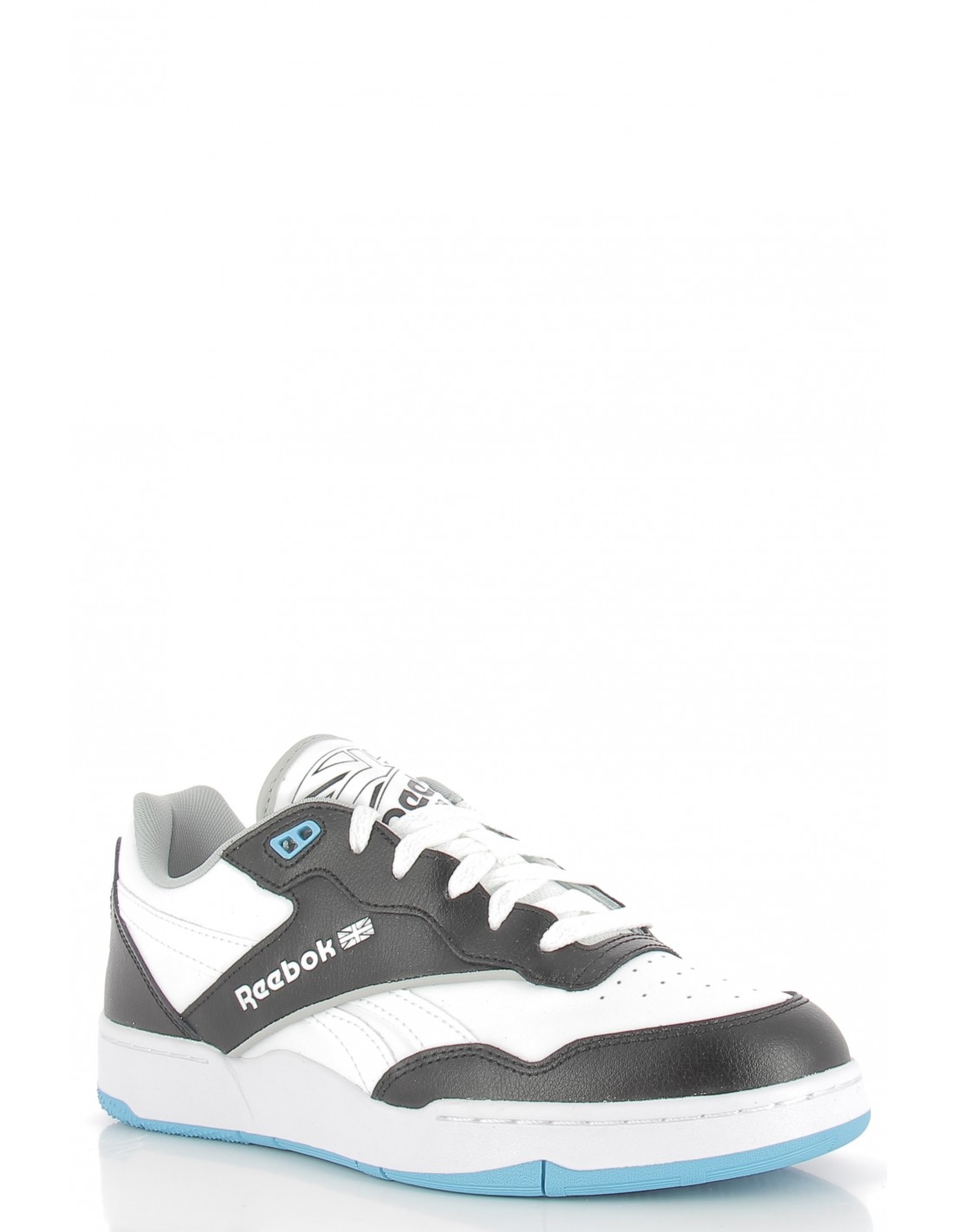 reebok Sneakers Homme bb 4000 cuir blanc/noir