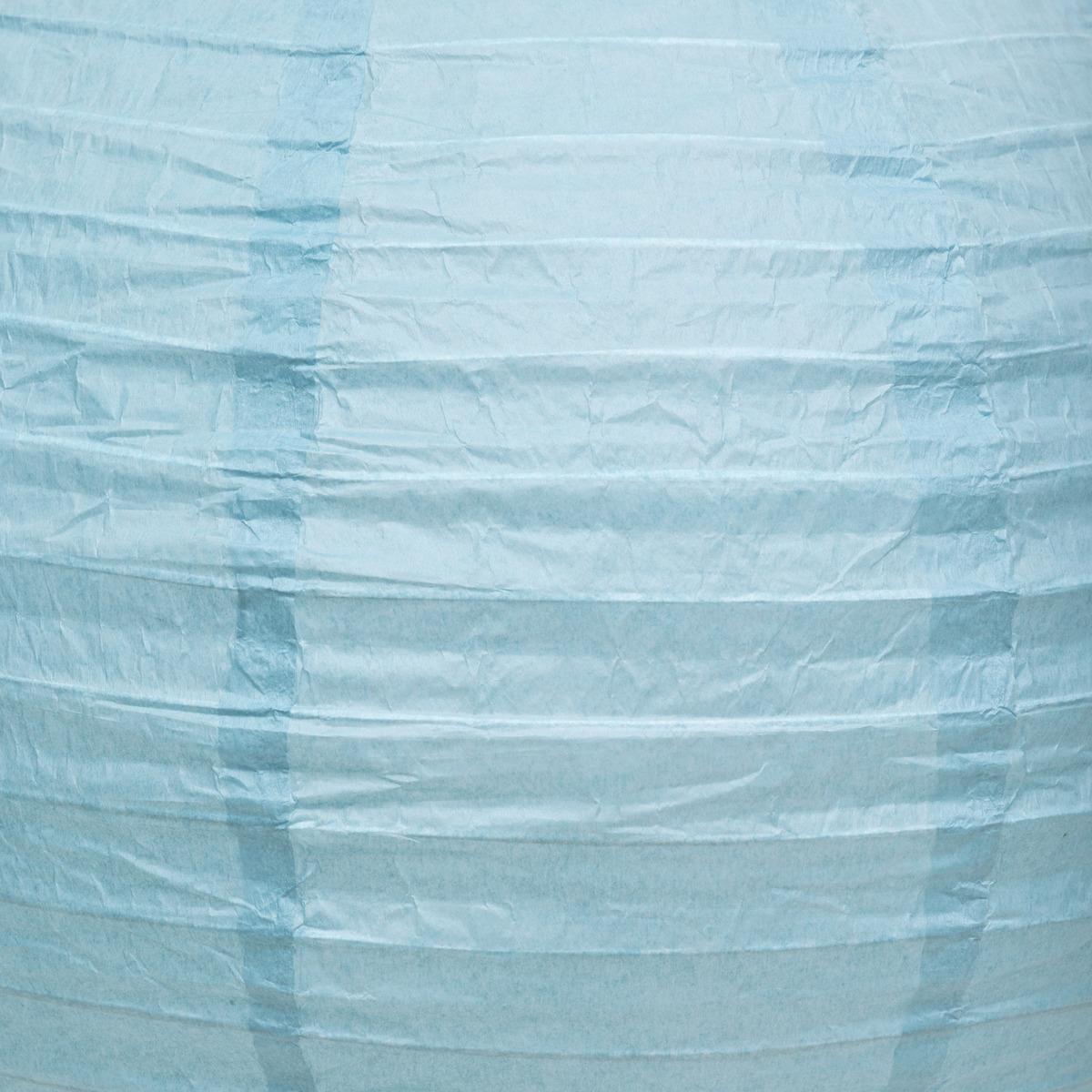 LANTERNE BOULE OYA BLEU D.35CM